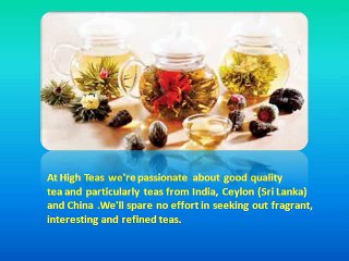 highteas- Rooibos & Honeybush