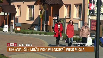 Občania ešte môžu pripomienkovať PHSR mesta