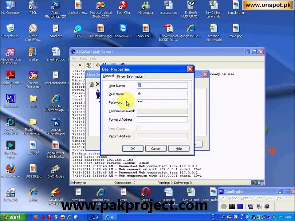 ASP.NET sending e-mail (part-16 in URDU)