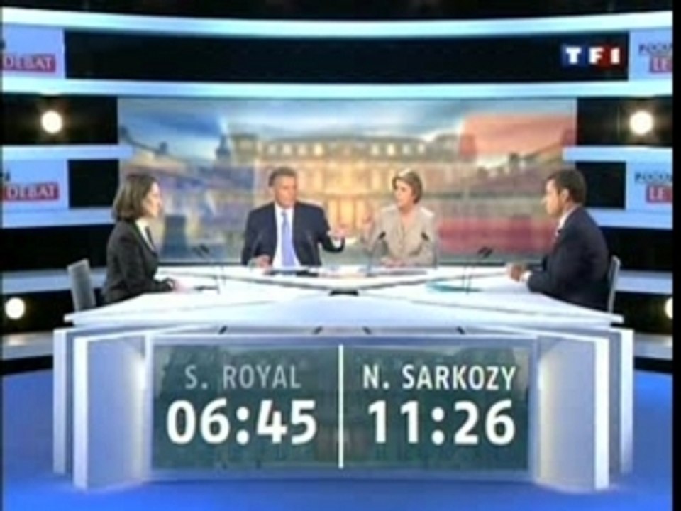 Débat Royal / Sarkozy Partie 2/9