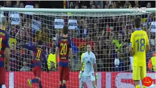 GOAL of BATE-Borisov-vs-Barcelona - Champions League 2015/2016