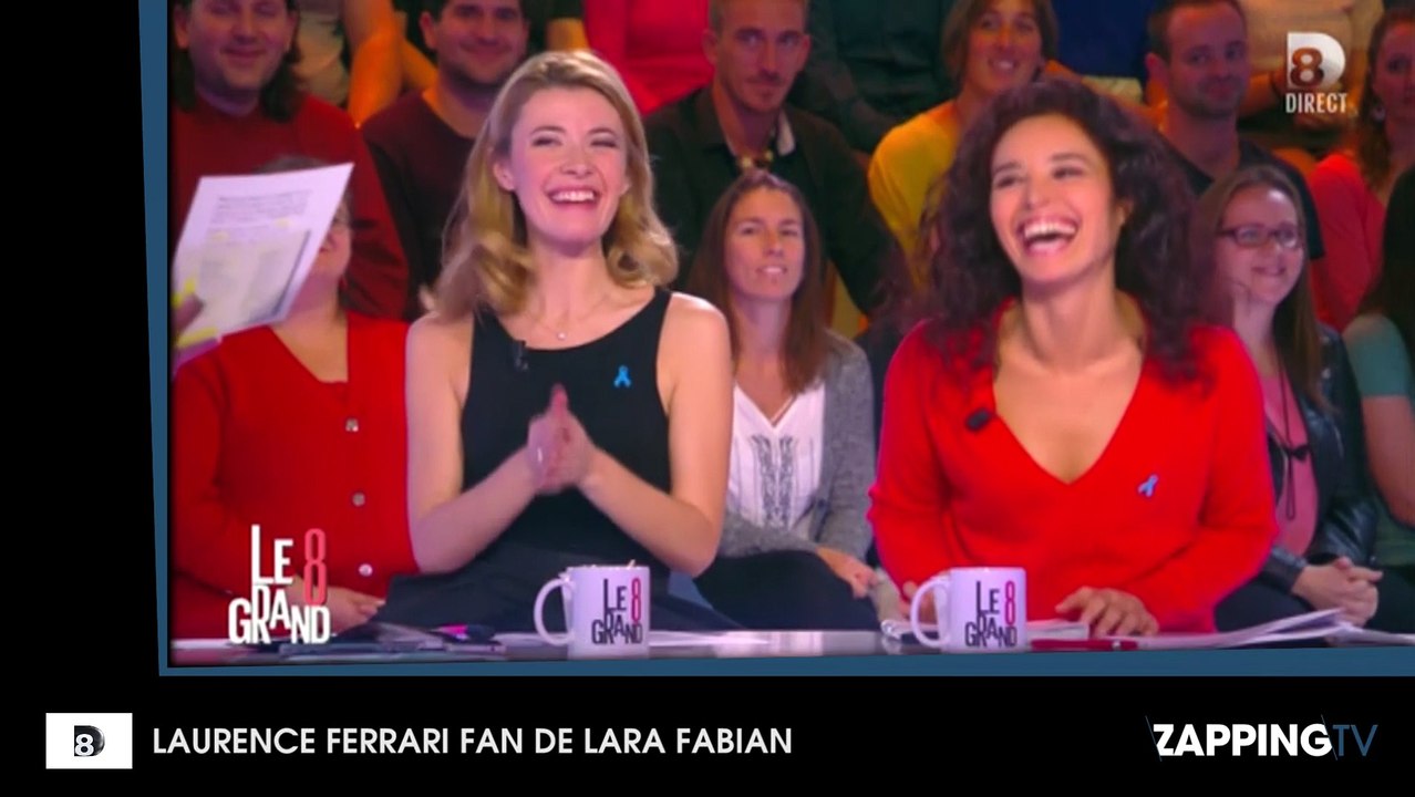Le Grand 8 : Laurence Ferrari fan de Lara Fabia...