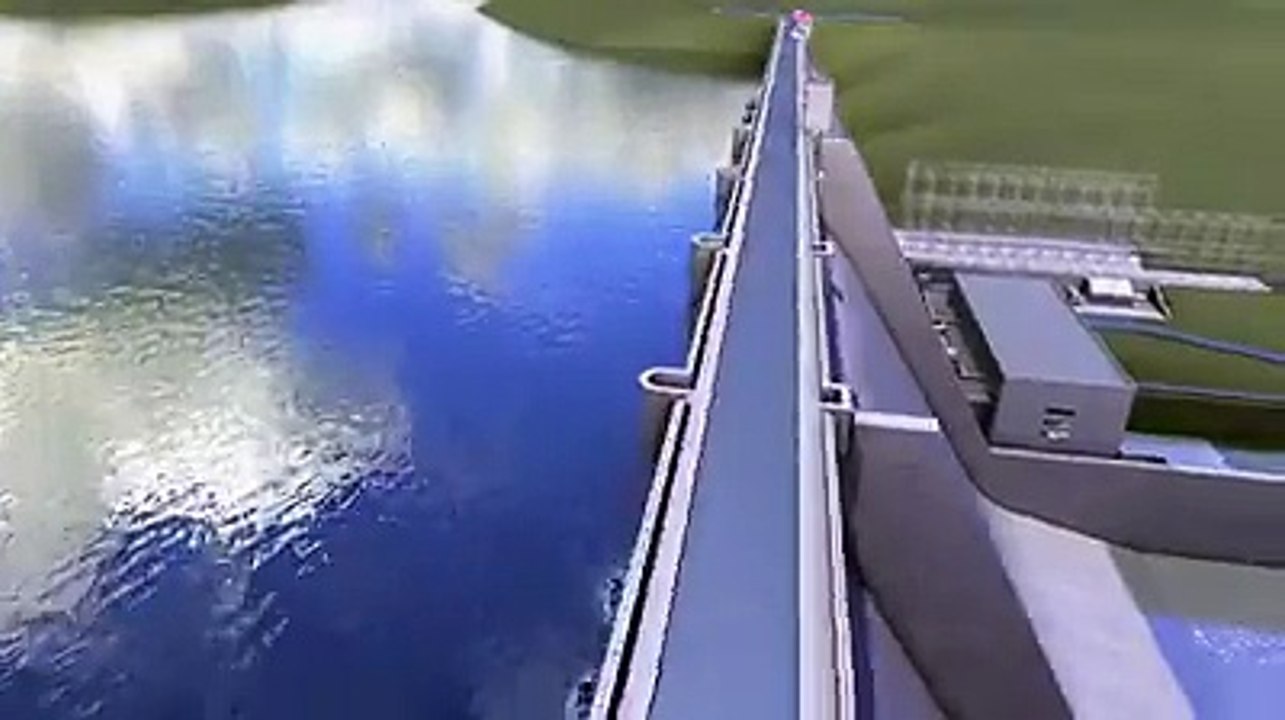 Curious how we produce power from a dam Check out this quick video