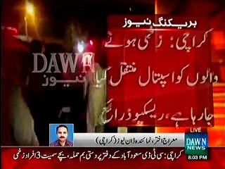 Cracker attack on CTD office in Karachi