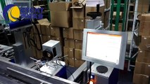 Glass bottle labels laser Printing Solution/Laser Marking/CO2 Fly Laser Marking Machine/Online Laser Coding Machine