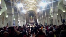 Midnight Mass Procession Transeamus usque Bethlehem at St. Agnes Church in St. Paul MN