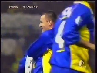 Parma 2 2 Sparta Prague 1997/98 Champions League