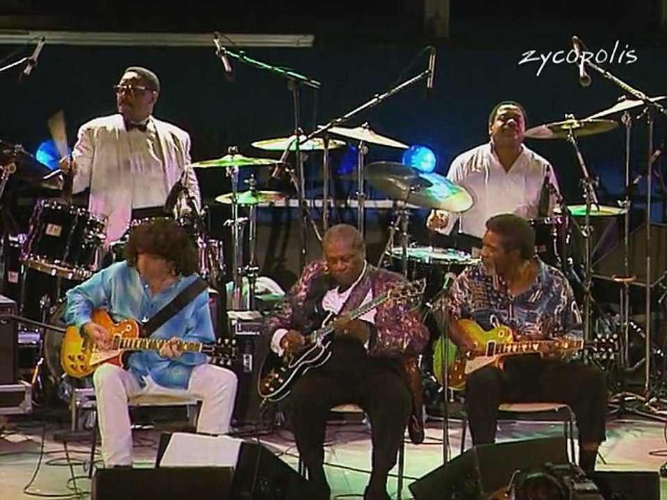 B.B King, Gary Moore, Luther Allison - LIVE 1996