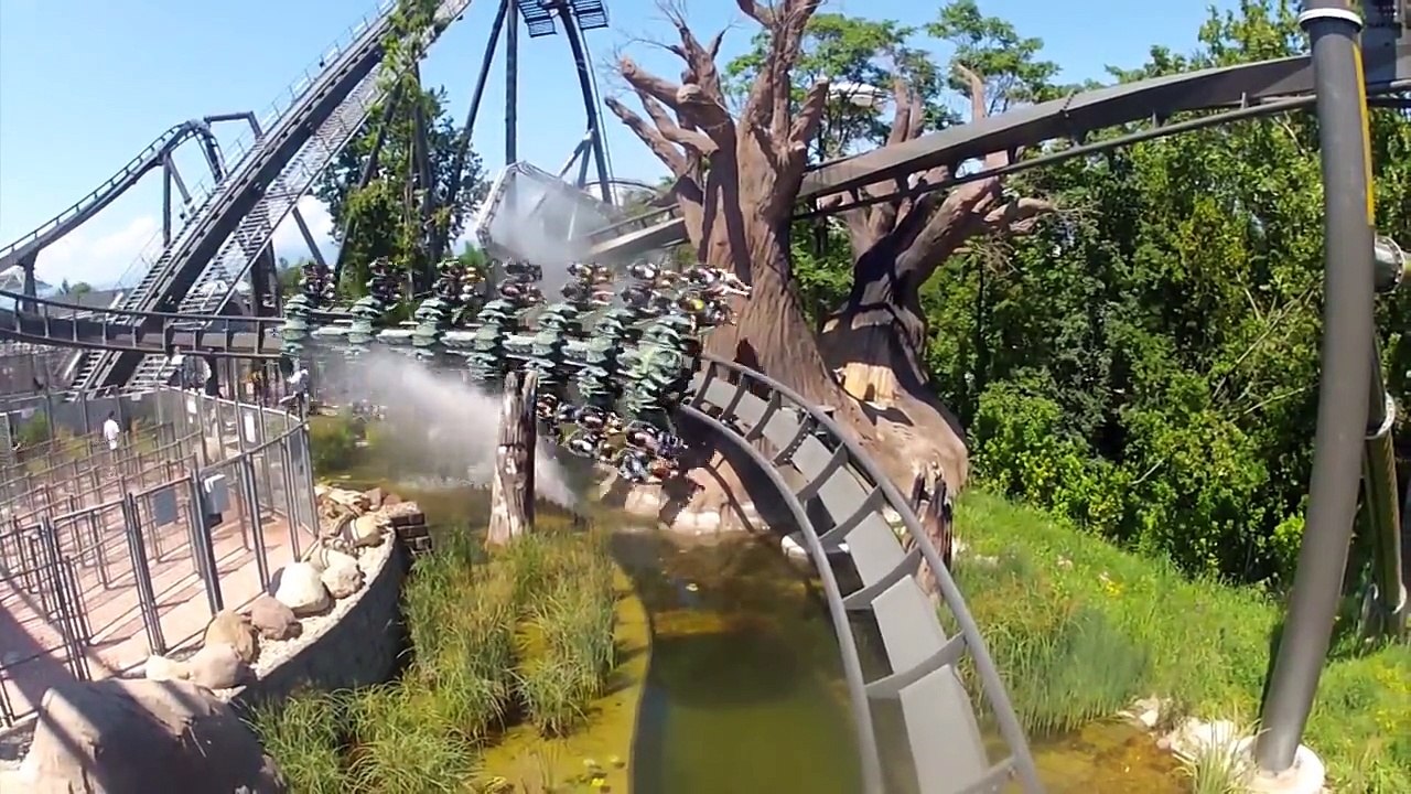 Raptor Roller Coaster POV B&M Wing Rider Gardaland Italy