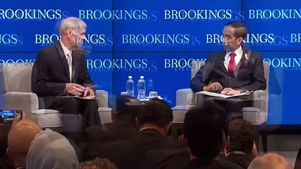 Jokowi Berdialog Bahasa Inggris di Amerika