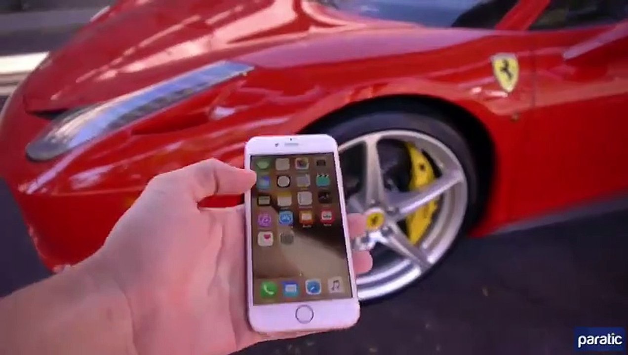 iPhone 6S vs Ferrari 458