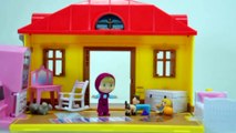 маша и медведь Masha and the Bear Toys Cartoons Episode 1 | Masha at home with Happy Dog