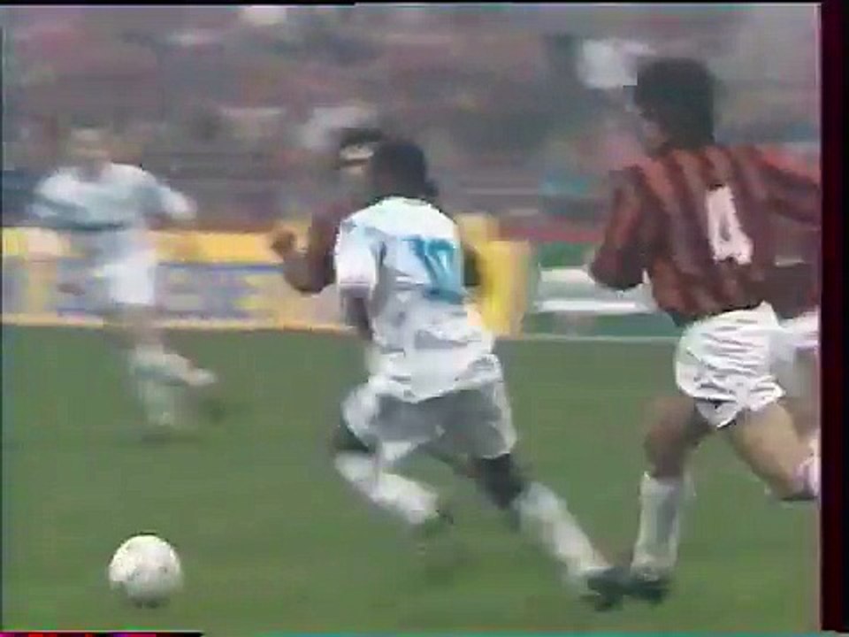 Jean-Pierre Papin But | Milan AC vs OM  (1991)