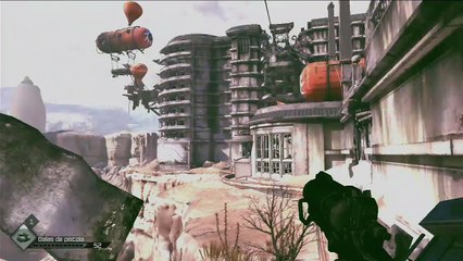 Rage, gameplay español, parte 2, Arrasando la guarida de los bandidos