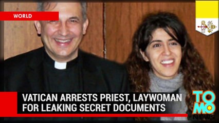 Download Video: Vatican arrests two high-ranking officials for leaking secret documents to journalists