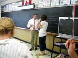 Man Proposes to his Girlfriend a High School French Teacher, in Class (Cute Wedding Proposal)
