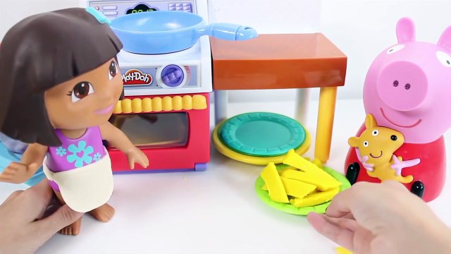 Dora The Explorer Play Dough Kitchen Set Play Doh Cooking Play Set Kitchen Appliance Set T