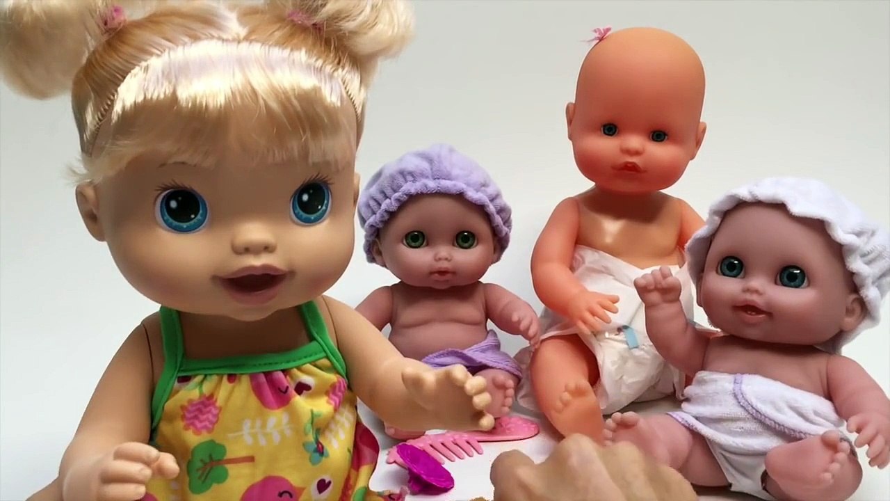 Baby Alive Baby Doll Nenuco Babies Bathtime How To Bath a Baby Doll Toy Videos