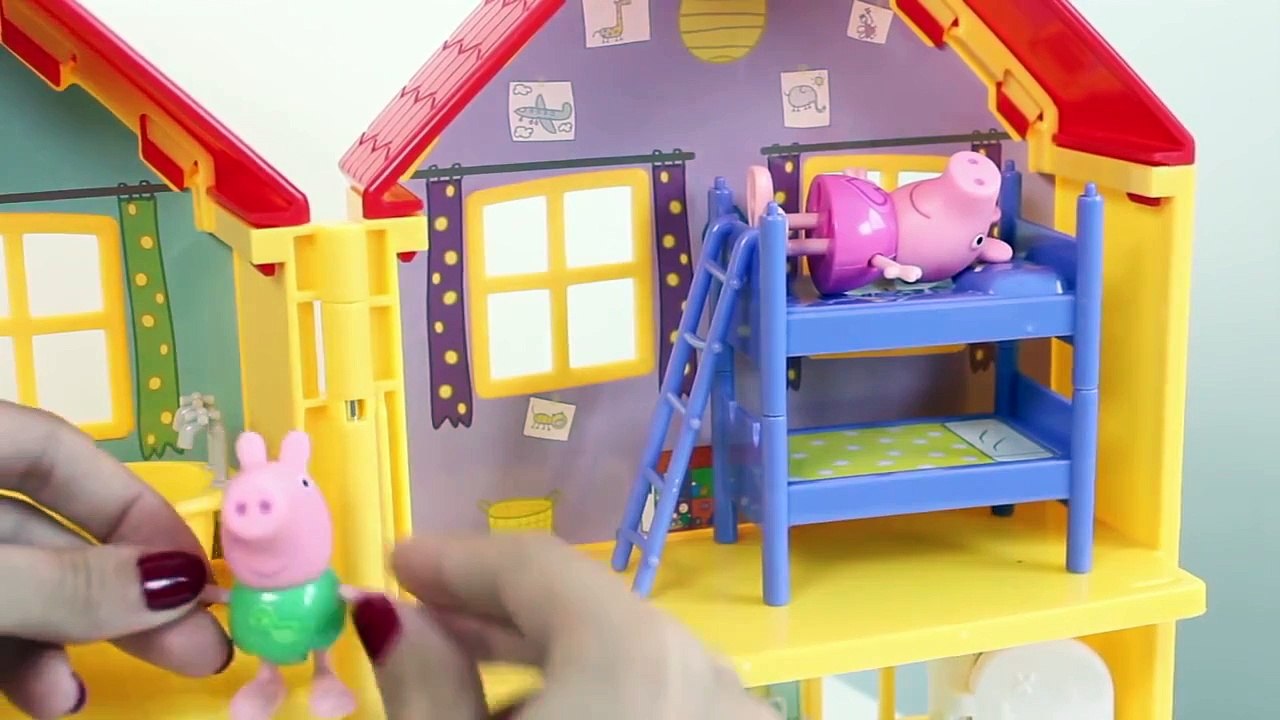 Peppa Pigs House Playset La Casa de Peppa Juguetes de Peppa Pig Toys Videos
