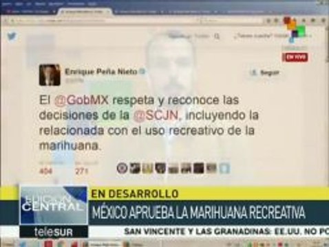 México: Suprema Corte aprueba uso recreativo de la marihuana
