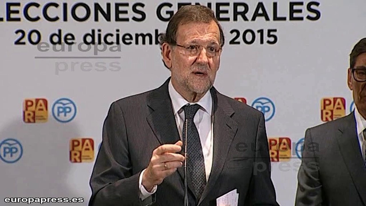 Rajoy recalca que España "no se va a romper"