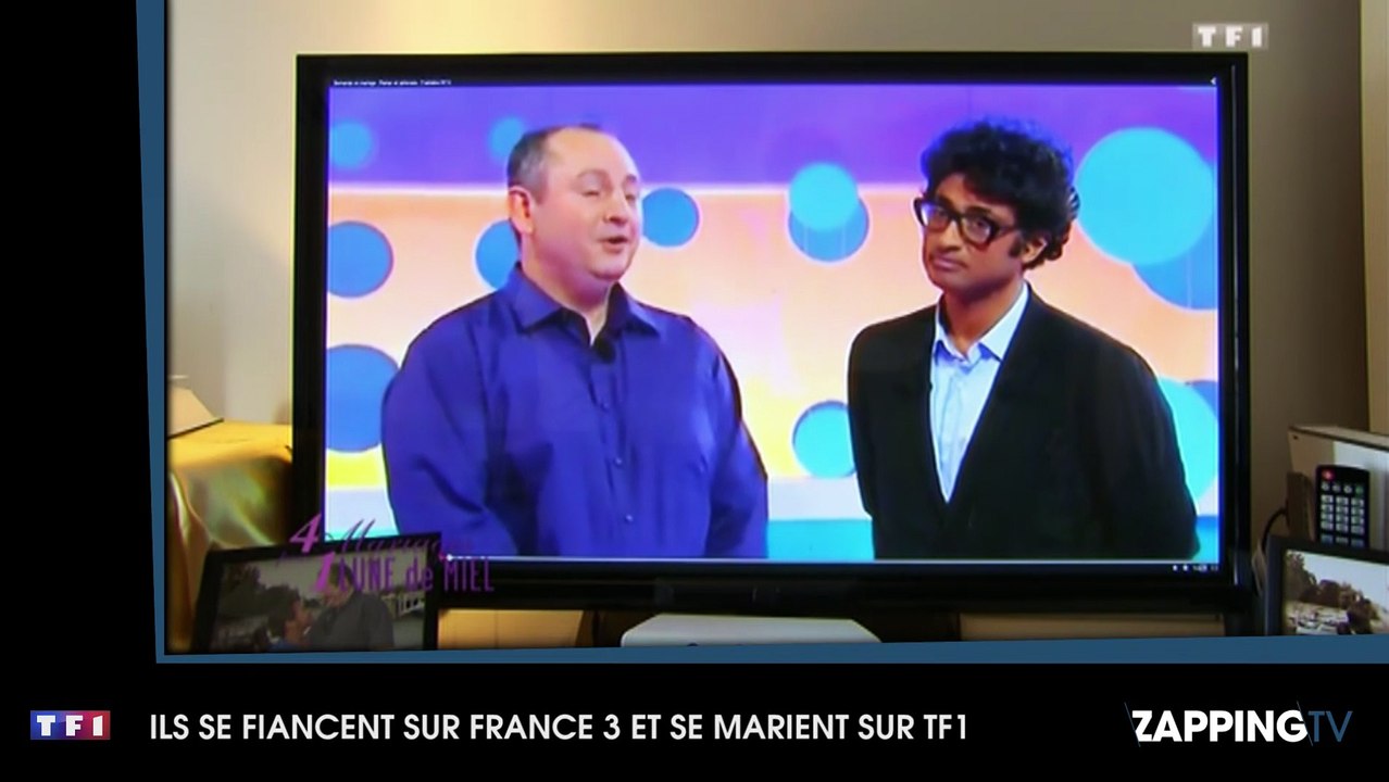 Ce couple s'est fiancé sur France 3 et s'est marié sur TF1 !