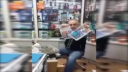 Esnaftan FETÖ gazetesine tepki