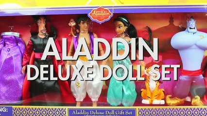 Aladdin Jasmine Castle Playset & Fashion Genie Toy Review. DisneyToysFan