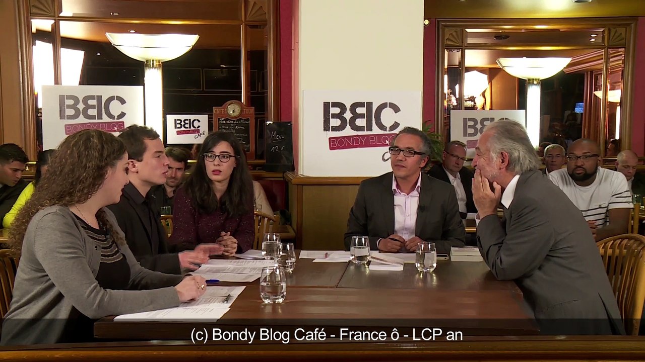 "Aujourd'hui les hommes politiques manquent de courage" - Jacques Attali au Bondy Blog Café