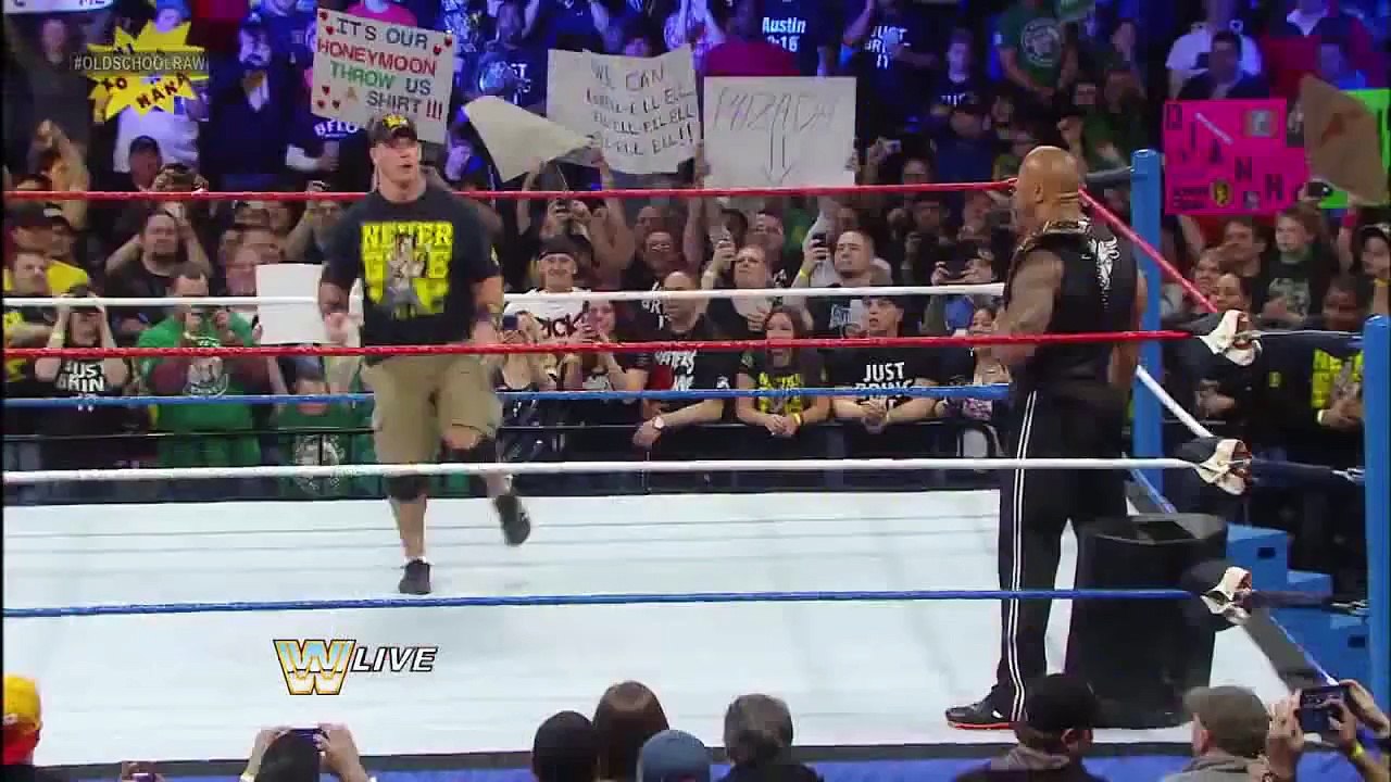 John Cena vs Cara-a-Cara
