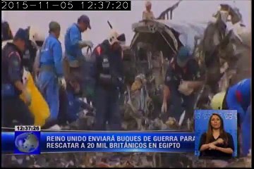 Reino Unido busca evacuar a sus ciudadanos de Egipto