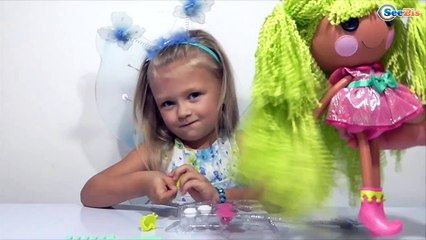 ✔ Кукла Лалалупси Волшебные Превращения от Ярославы - Doll Lalaloopsy Loopy Hair Butterfly - VLOG