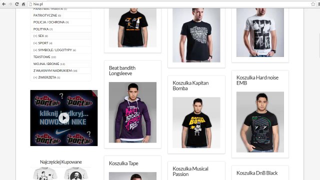 Sklep z koszulkami. Najlepsze nadruki - Hiw.pl