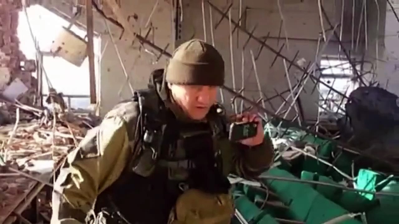 Ukraine War pro Russian army decide to take new forward position near Terminal1 of Donetsk