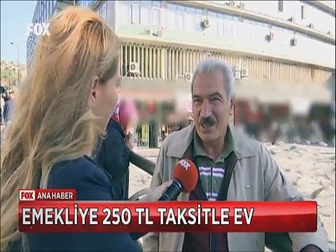 Emekliler ayda 250 lira taksit ödeyerek nasıl ev sahibi olacak