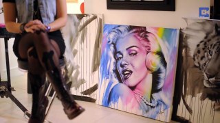 Talented British Artist Can Paint Masterpieces In 3 Minutes