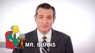 Ted Cruz Auditions for The Simpsons