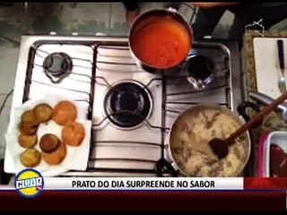 COZINHE COM O CHEF: RISOTO E PARMEGIANNA