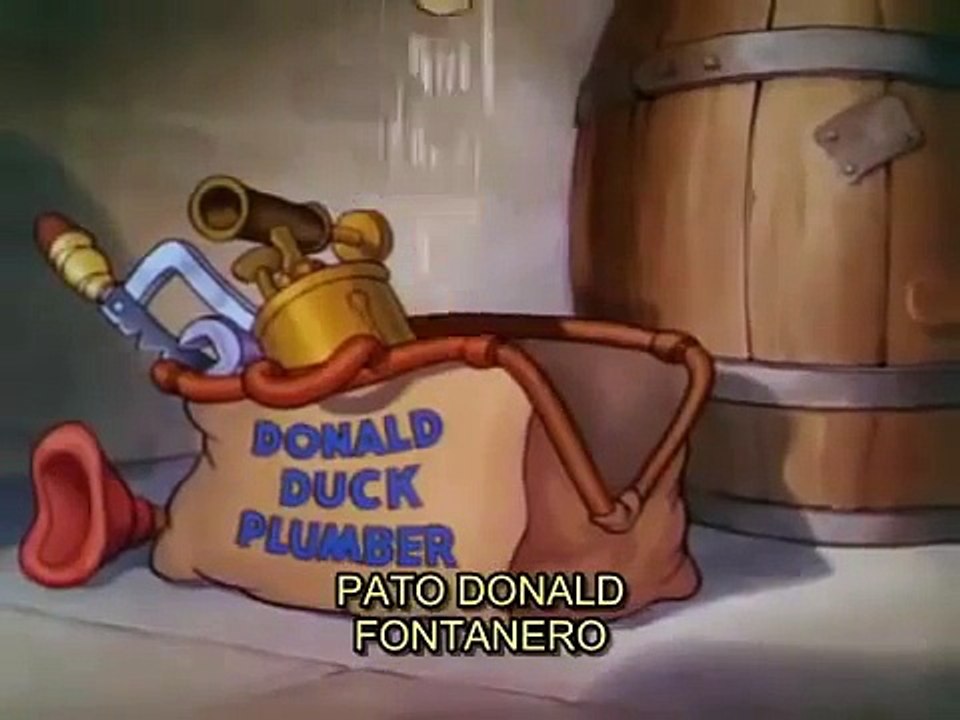 Pato donald Donald y Pluto. Dibujos animados de Disney espanol latino. Caricaturas