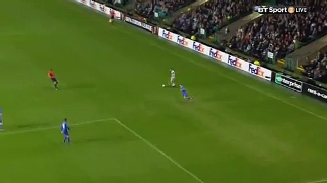 Kris Commons Goal - Celtic 1 - 1 Molde - 05/11/2015