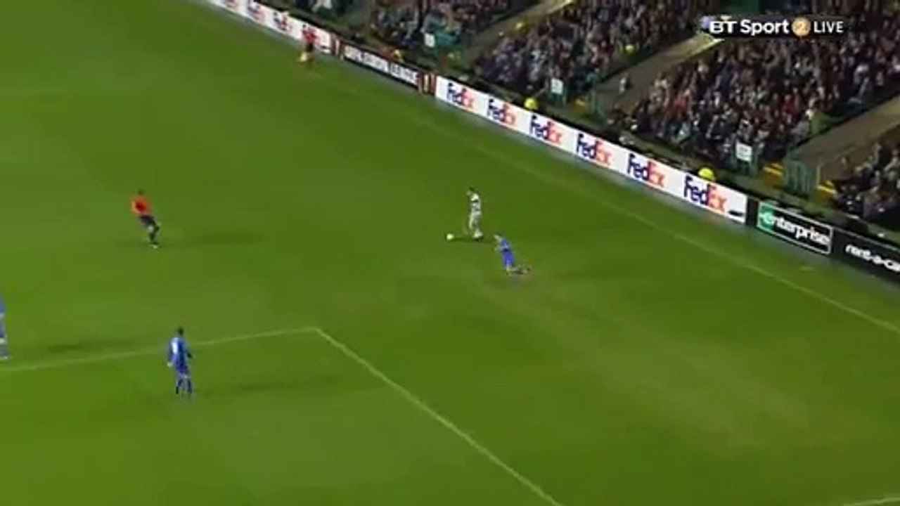 Kris Commons Goal - Celtic 1 - 1	 Molde - 05/11/2015