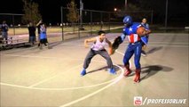 スパイダーマンがバスケ!?AND1並のスーパープレイ！パート4