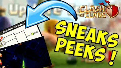 FUITE 4 SNEAK PEAKS DEVOILES  CLASH OF CLANS