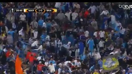 Goal N'Koudou - Marseille 1-0 Braga - 05-11-2015