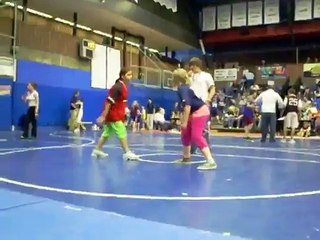 girls wrestling match