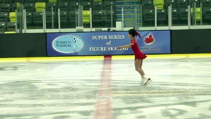 Maho Harada - 2016 Skate Canada BC/YK Sectional Championships