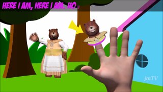 BEAR Finger Family Crazy BEAR Family Nursery Rhyme Funny Finger Family Songs In HD