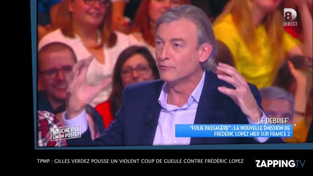 TPMP : Gilles Verdez, son coup de gueule contre Frédéric Lopez