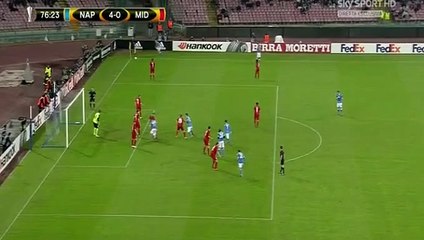Jose Callejon Goal - Napoli 5 - 0 Midtjylland - 05  11  2015