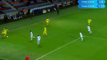 Dinamo Minsk - Villarreal CF 1-2 Soldado